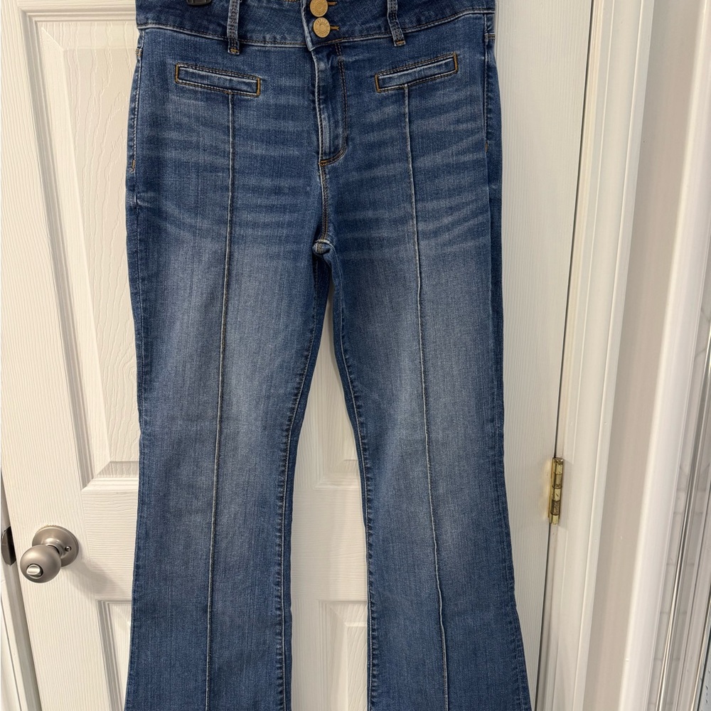 Kut from the Kloth Dark Blue Flare Jeans